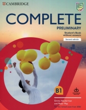 Complete Preliminary Student's Book without Answers with Online Practice - Heyderman Emma, May Peter