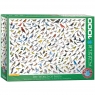  Puzzle 1000 The World of Birds 6000-082110+