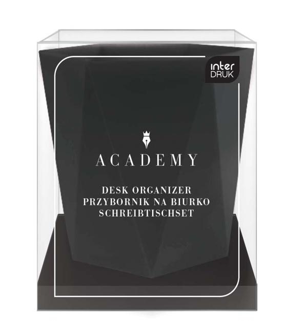 Przybornik na biurko Academy Czarny