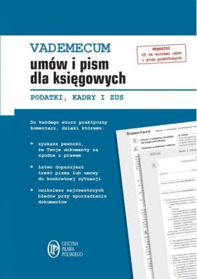 Vademecum umów i pism dla księgowych - <br />