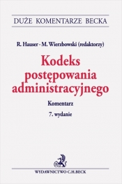 Kodeks postępowania administracyjnego. Komentarz - Roman Hauser