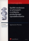 Spółki osobowe w umowach o unikaniu podwójnego opodatkowania