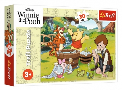 Puzzle 30 Dzień z Puchatkiem