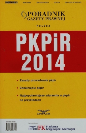 PKPiR 2014 + CD - <br />