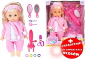 Lalka z długimi włosami+ Akcesoria do czesania Loki - <br />