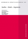 Quellen - Details - Argumente