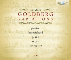 J. S. Bach: Goldberg variations played on harpsichord and string trio - Pieter-Jan Belder, Yuan Sheng, Elena Barshai, Amati String Trio<br />