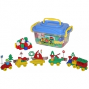Klocki Budowniczy 138 elem. kontener v2