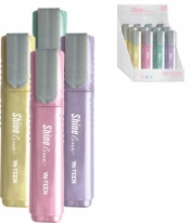 Zakreślacz brokatowy Shine Line (12szt) YN TEEN