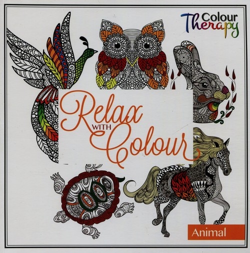 Kolorowanka dla dorosłych Relax with colour Animal