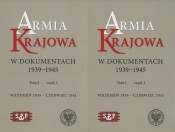 Armia Krajowa w dokumentach 1939-1945 Tom 1 część 1 i 2