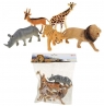 Zestaw 5 figurek dzikich zwierząt deluxe