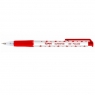 Długopis automatyczny w gwiazdki Superfine - czerwony (TO-069 22)