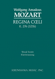 Regina Coeli, K. 276 - Vocal score