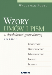 Wzory umów i pism w działalności gospodarczej z płytą CD