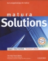 Matura Solutions Upper Intermediate Students book Kurs przygotowujący do Falla Tim, Davies Paul, Gryca Danuta i inni