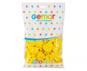 Balony pastelowe - Żółte, 100 szt. (G90/02)