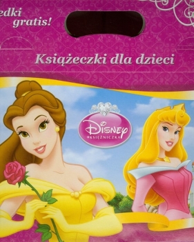 Zestaw Disney Księżniczka Książeczki dla dzieci + kredki