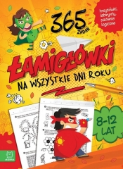 Łamigłówki na wszystkie dni roku 365 zadań - Opracowanie zbiorowe