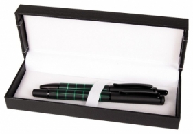 Pióro + długopis Dorian w etui 38 zielony