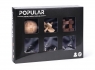  Zestaw łamigłówek metal-drewno Popular, 6 szt. 922216+