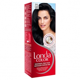 Londa Color Cream, Farba do włosów 2/0 Czarny