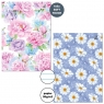 Zeszyt A4/32K linia 90g Peonie Stokrotki (6szt)