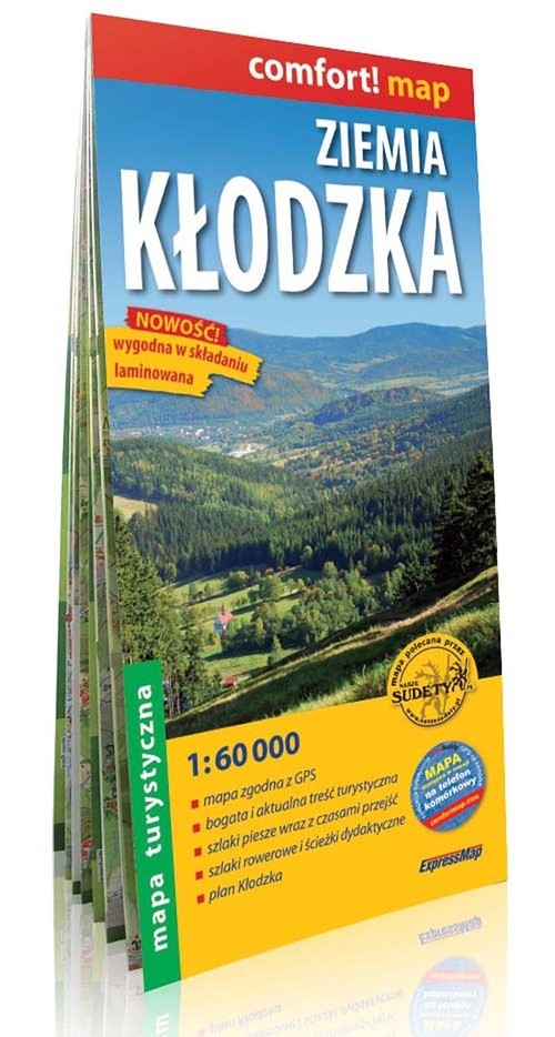 Ziemia Kłodzka 1:60 000 mapa turystyczna