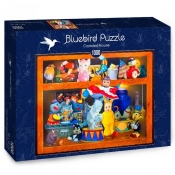 Bluebird Puzzle 1000: Zatłoczony dom (70421)