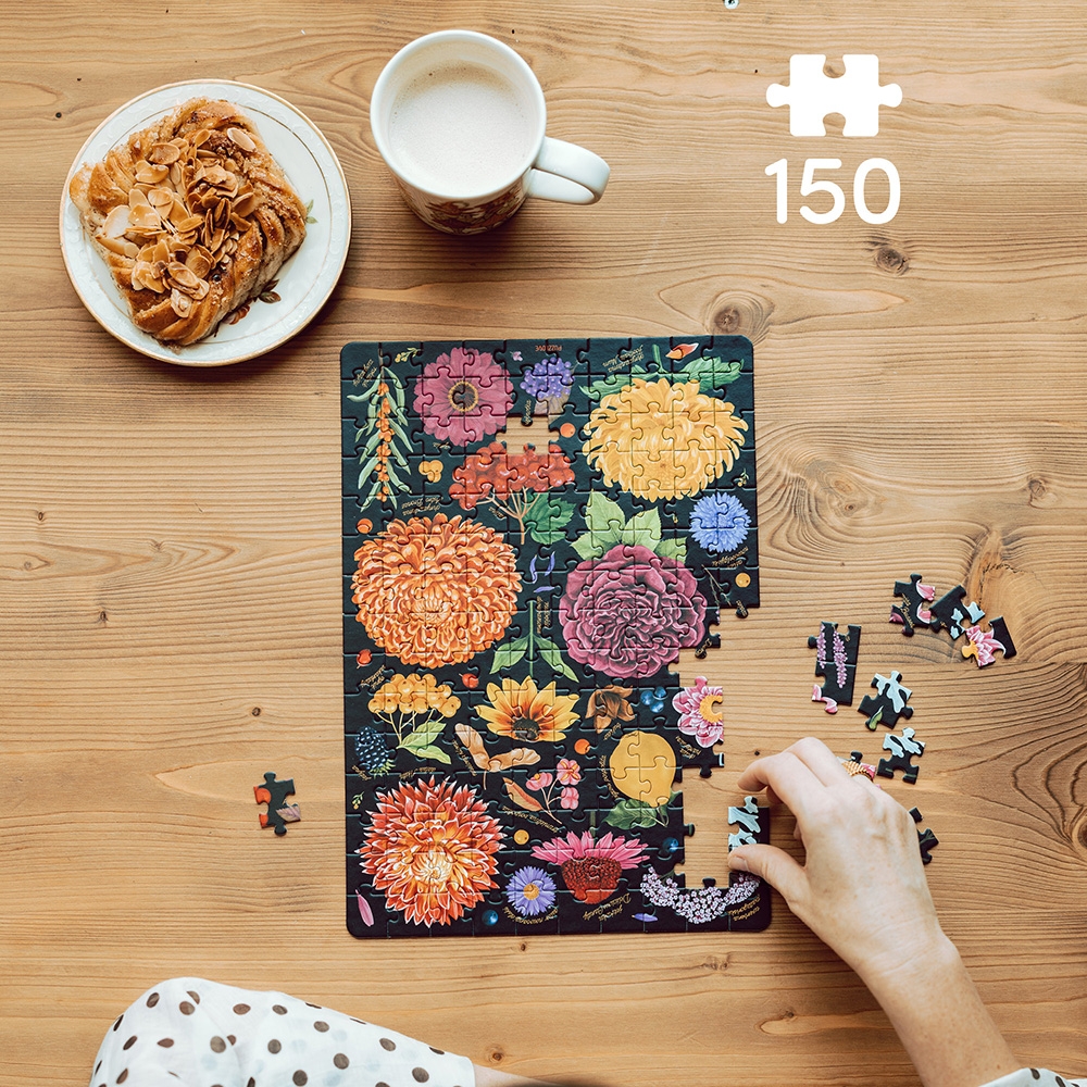 Puzzlove CzuCzu: Nastrojowe kwiaty 150 el.