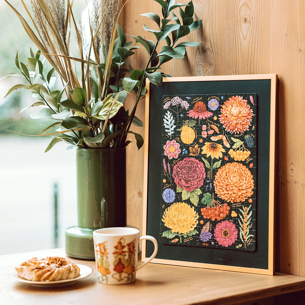 Puzzlove CzuCzu: Nastrojowe kwiaty 150 el.
