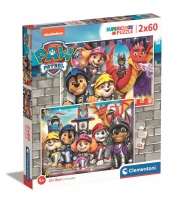 Clementoni, Puzzle 2 x 60 el. - Psi Patrol (21621)