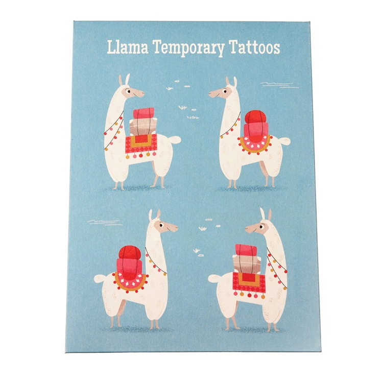 Tatuaże zmywalne dla dzieci, Lama (28563)