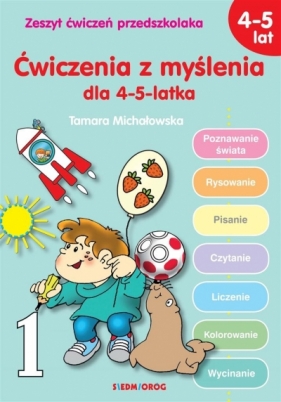 Ćwiczenia z myślenia dla 4-5-latka - Michałowska Tamara