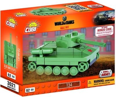Cobi: World of Tanks. Nano Tank T 34 - 3021