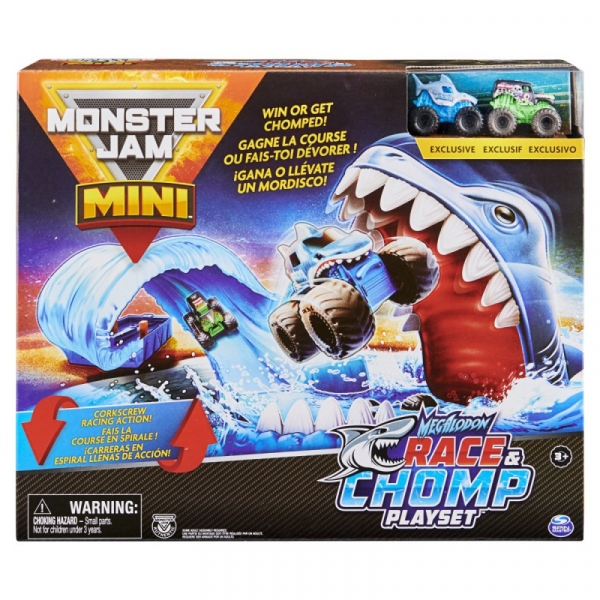 Tor Monster Jam Minis Zestaw wyścigowy z rekinem (6060718)