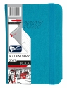 Kalendarz 2027 A7 tygodniowy Rock - turkusowy