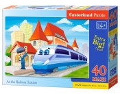 Puzzle Maxi: At the Railway Station 40 (B-040216)
