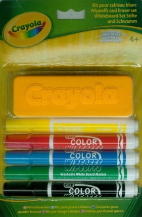 Zestaw do białej tablicy Crayola Markery 5 sztuk - <br />