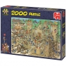 Puzzle 2000: Jan van Haasteren - Konflikt na Zamku (17221)