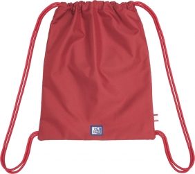 Worek na buty Oxford School - żurawinowy