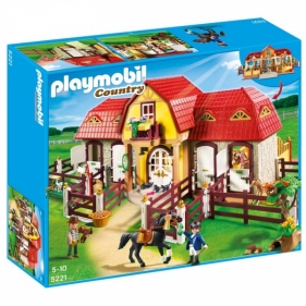 Playmobil Country: Duża stadnina koni z boksami stajennymi (5221)