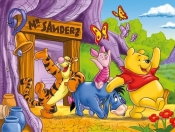 Puzzle ramkowe Kubuś Puchatek 15 (22221)