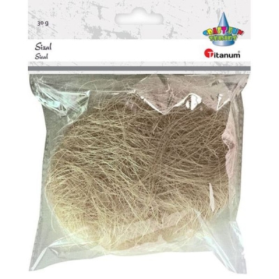 Sisal Grass 30g biały (363108)