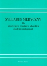 Syllabus medyczny dla absolwentów wydziałów lekarskich akademii medycznych