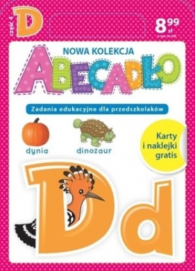 ABECADŁO Zadania edukacyjne dla przedszkolaków - literka D. Część 4 - Dorota Skwark