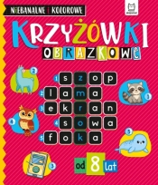 Niebanalne i kolorowe. Od 8 lat. Krzyżówki obrazkowe - Beata Karlik