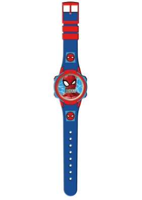 Zegarek cyfrowy ze światełkami LED - Spiderman (MV15764)