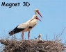 Magnes 3D Bociany