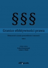 Granice efektywności prawa Efektywność a zasady sprawiedliwości i Kaczmarczyk H., Pikuła Ł. J.